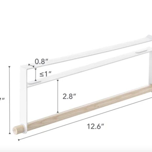 Yamazaki Home under shelf paper towel holder - Picture 3 of 3